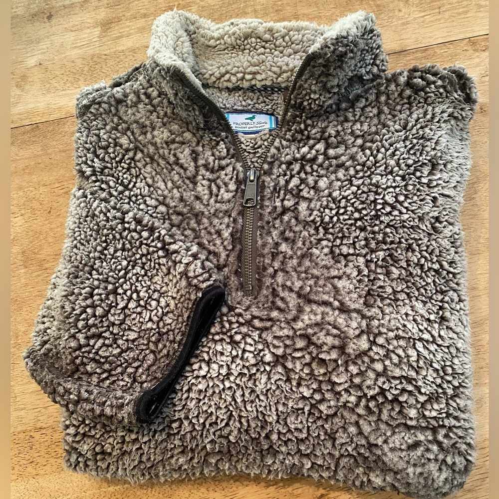 Properly‎ Tied Adult XL Pintail Pullover Sherpa Quarter Zip